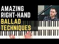 MUST-KNOW Right Hand Ballad Techniques for Solo Jazz Piano