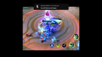 Argus and thamuz can push enemy turrets without minions!?#Mlbb #mobilelegends