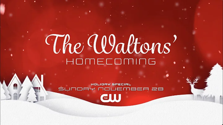The Waltons' Homecoming  "Merry Christmas, John Boy" Promo on The CW (60 Second Edit)
