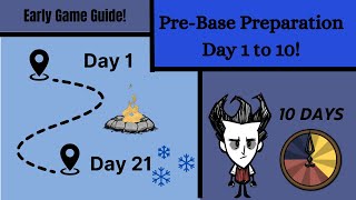 Don't Starve Together: Getting Ready to Make a Base Camp (Days 1-10)