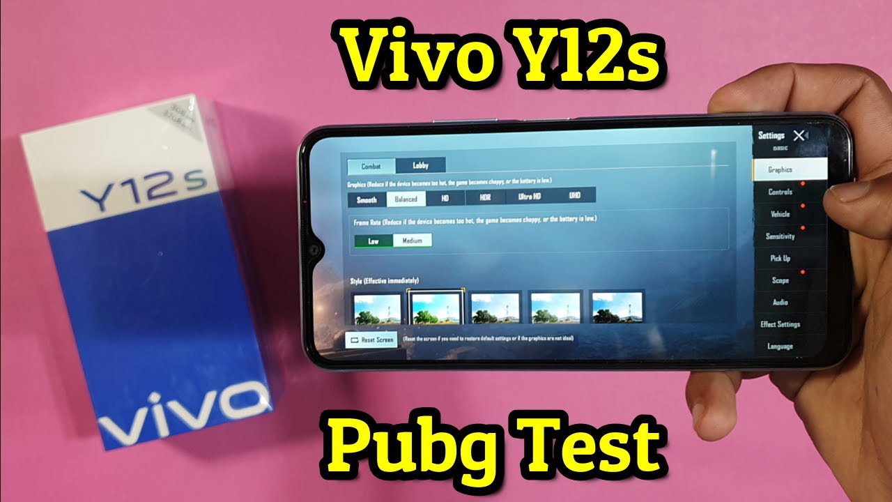 Vivo V23 5G Pubg Test. Vivo V23 5G Pubg Graphics.💪 