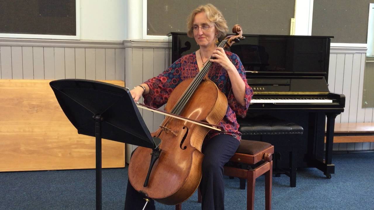 Cello Grade 1 Study no 1 Back To Bach