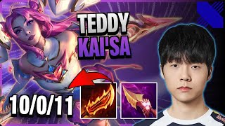 DRX Teddy BOTTOM Kai'Sa vs Varus | 15.9