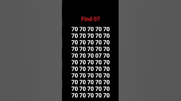Find👉 07 😱SUBSCRIBE my channel #maths #puzzle #riddels #queddle #shorts #viral #trending #logicalp