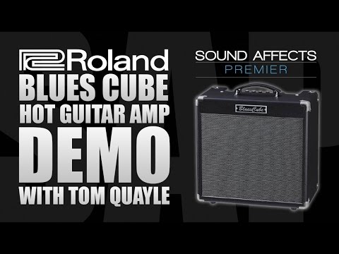 Roland Blues Cube Hot Guitar Amp Demo (New for 2016)