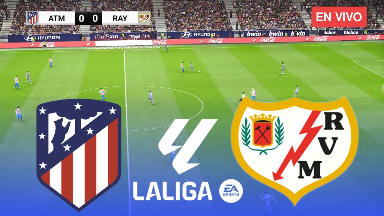Atlético de Madrid vs Rayo Vallecano La Liga 2025 Simulación Pes 2021 ...