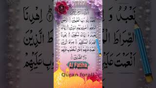Surah Al-Fatiha | The Most Powerful Opening of the Quran 💫 (Heart-Touching Recitation)#quran#viral