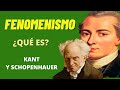 EL FENOMENISMO DE KANT Y SCHOPENHAUER 😎 EXPLICADO FÁCILMENTE😎