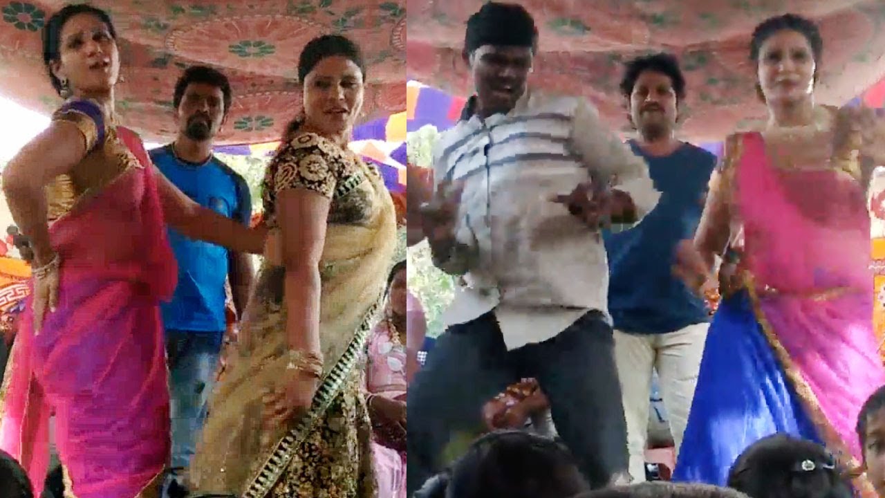 telugu hot masala, hot stage dance, #andhra girls, #andhra village girls, h...