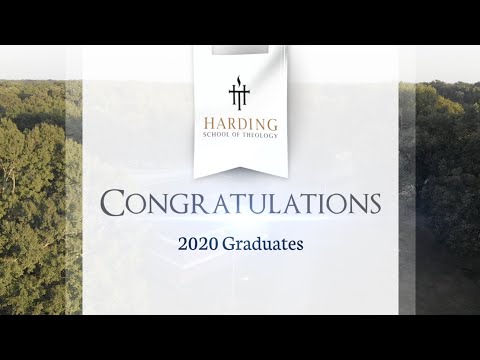 Harding School of Theology Graduation 2020