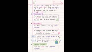class 11 chapter 1 "The living world" notes  so plz like share and subscribe to this channel