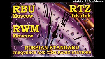 Time signal RWM MOSCOW 4996 KHZ