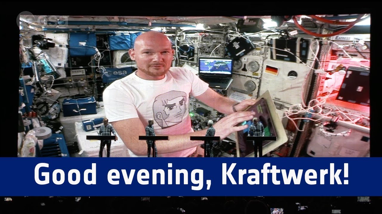 Watch Kraftwerk Perform a Real-Time Duet with a German Astronaut