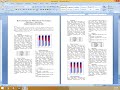 How to Set Two Column Paper for Publication