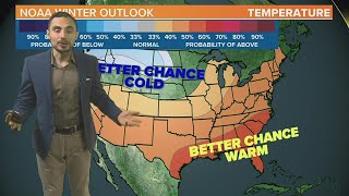 NOAA Winter Outlook: A Warm & Dry Winter for South Carolina. What's our chance for snow?