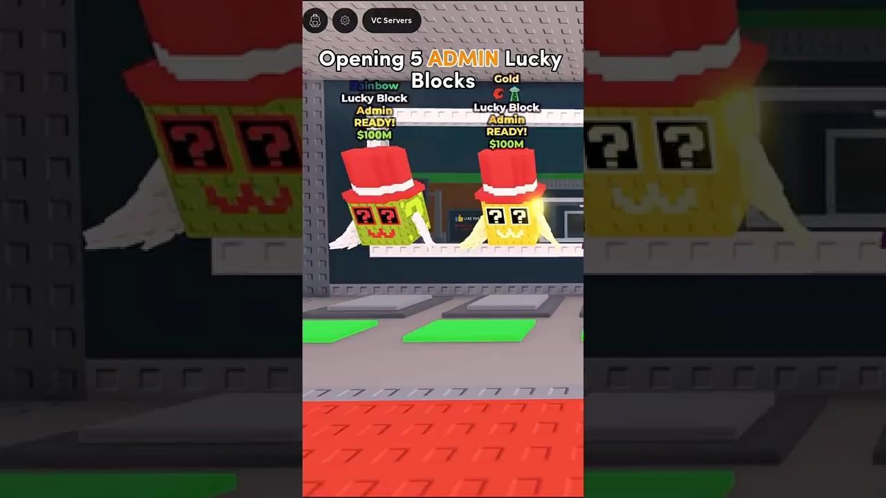 Opening 5 ADMIN Lucky Blocks! #stealabrainrot
