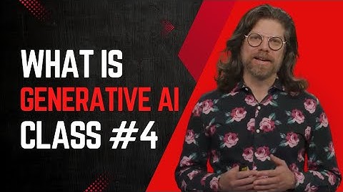 What Is Generative AI? | Class #4 | Course Owned By Nvidia.