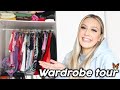 Wardrobe tour (whats in my wardrobe) EP 1... | Oliviagrace