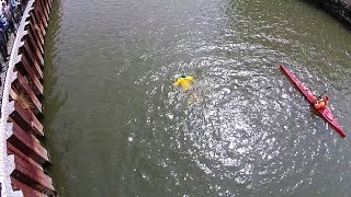 Here's Drone Footage of the Failed Gowanus Swim