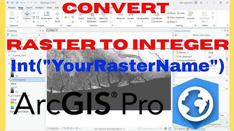 Raster to Integer using ArcGIS Pro | Converting Rasters to Integer in ArcGIS Pro