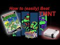 TMNT (NES) Walkthrough / Guide - How to Beat It Without Scrolls!