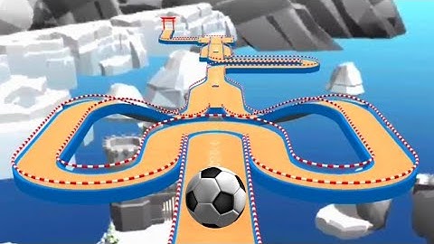 Sky Rolling Ball 3D : Super Speedrun Gameplay Level 259-270