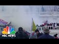 Flash-Bangs Used Outside Capitol Building As Law Enforcement Presence Increases | NBC News