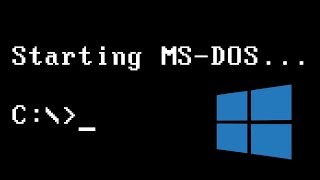 Actual Ms-Dos Mode For Windows 10