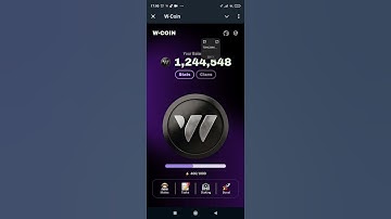 #telegram bot W-Coin airdrop