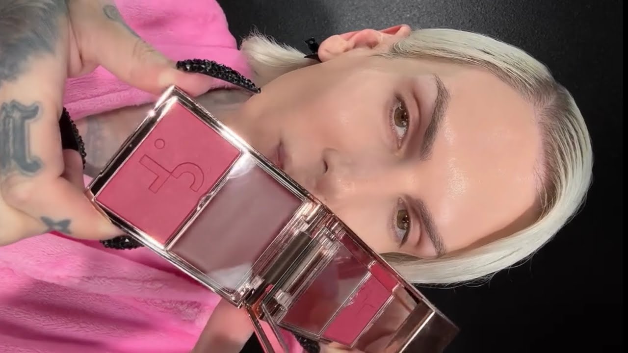 Jeffree Star Reviews “She’s Wanted” Blush By Patrick Ta| Instagram Story