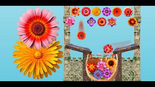 Flower Basket Merge 2048 screenshot 2