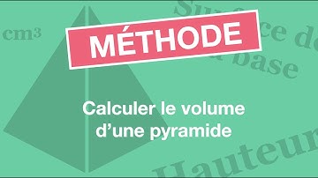 Calculer le volume d