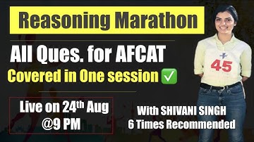 TARGET AFCAT 2 2021| REASONING MARATHON | Often Repeated Ques | Insight SSB