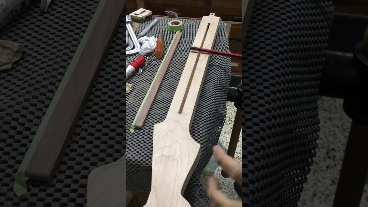 One piece neck with low profile 2way truss rod YouTube