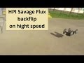 Backflip on hight speed Savage flux 01 07 2012