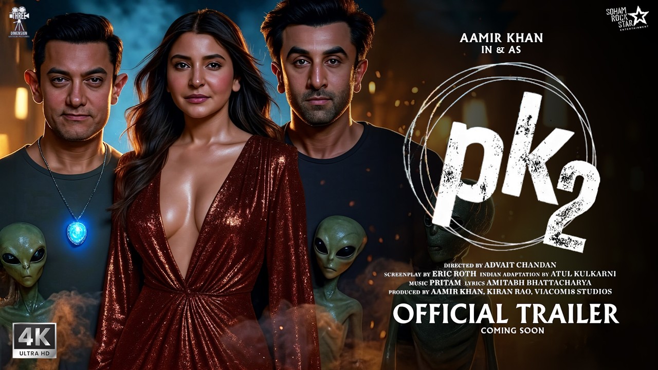 PK 2: Returns - Official Trailer | Aamir Khan, Ranbir Kapoor, Anushka ...