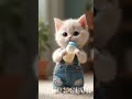 a cute cat dance funny song #catdance #aicat #cutecat #song #funny #catlovers #crazydance #hindiseva