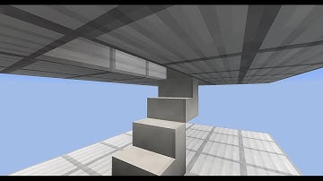 Tutorial: Simple, hidden, 1-wide, Ceiling Hipster Stairs [Java 1.11+] (Schematic)