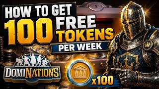 How to Get 100 FREE Tokens Every Week in DomiNations  screenshot 3