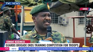 Guards Brigade Ends Training Competition For Troops