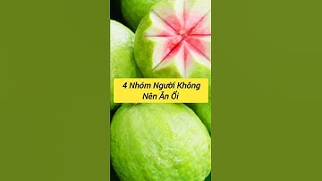 4 Lý Do Không Nên Ăn Ổi #songkhoe #meosuckhoe #lanhmanhtuthiennhien #dongyhiendai