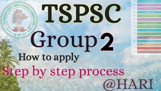 #TSPSC GROUP 2 Online application process.. screenshot 4