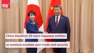 China expands export controls against Japan | Taiwan News | RTI
