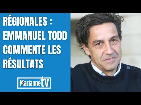 Emmanuel Todd commente les résultats des régionales pour Marianne