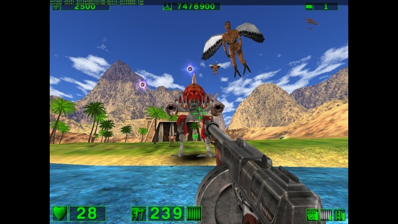 Игра крутого папы. Крутой Сэм 1. Игра серьезный Сэм 1. Serious Sam the first encounter 2001. Serious Sam 1 Сэм.