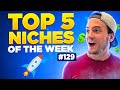 TOP 5 NICHES 🔥 Print on Demand Niche Research # 129 — (10/30/2022)