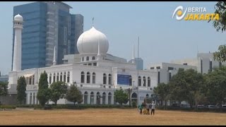 Persiapan Sholat Idul Adha di Masjid Al-Azhar Jakarta