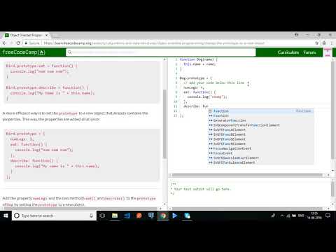 Change the Prototype to a New Object