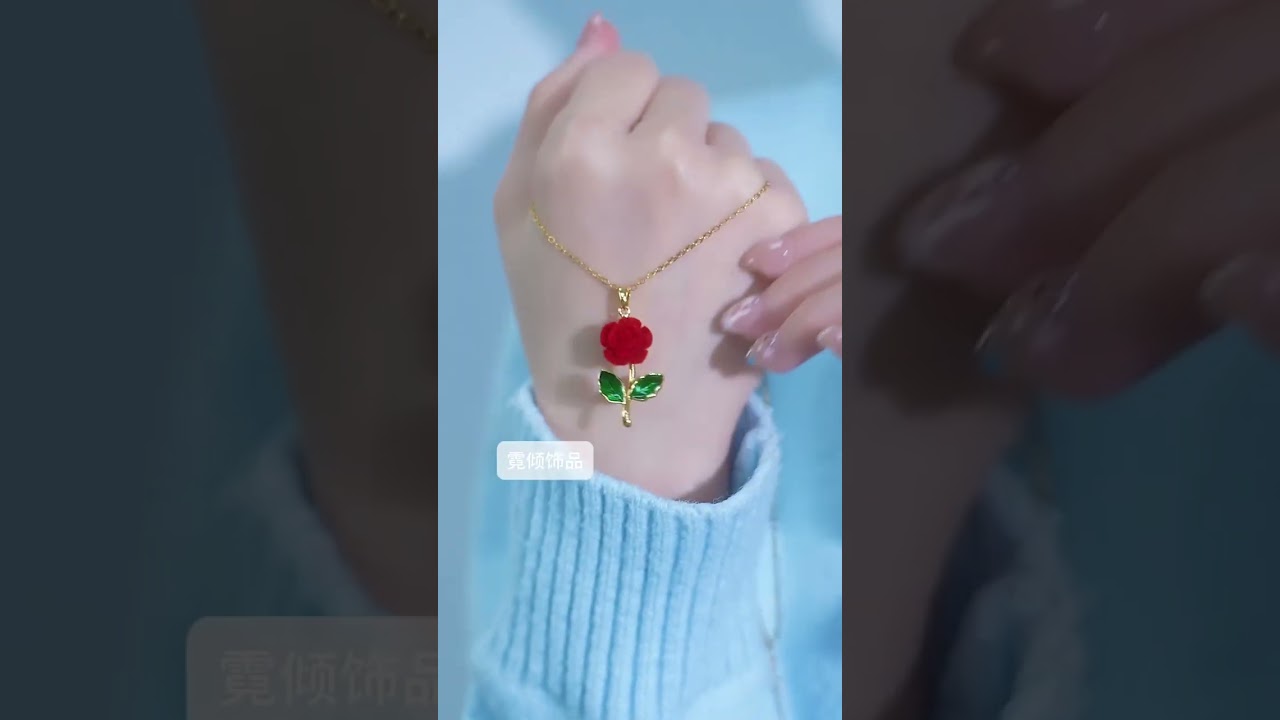 Wear Romance Around Your Neck 🌹✨