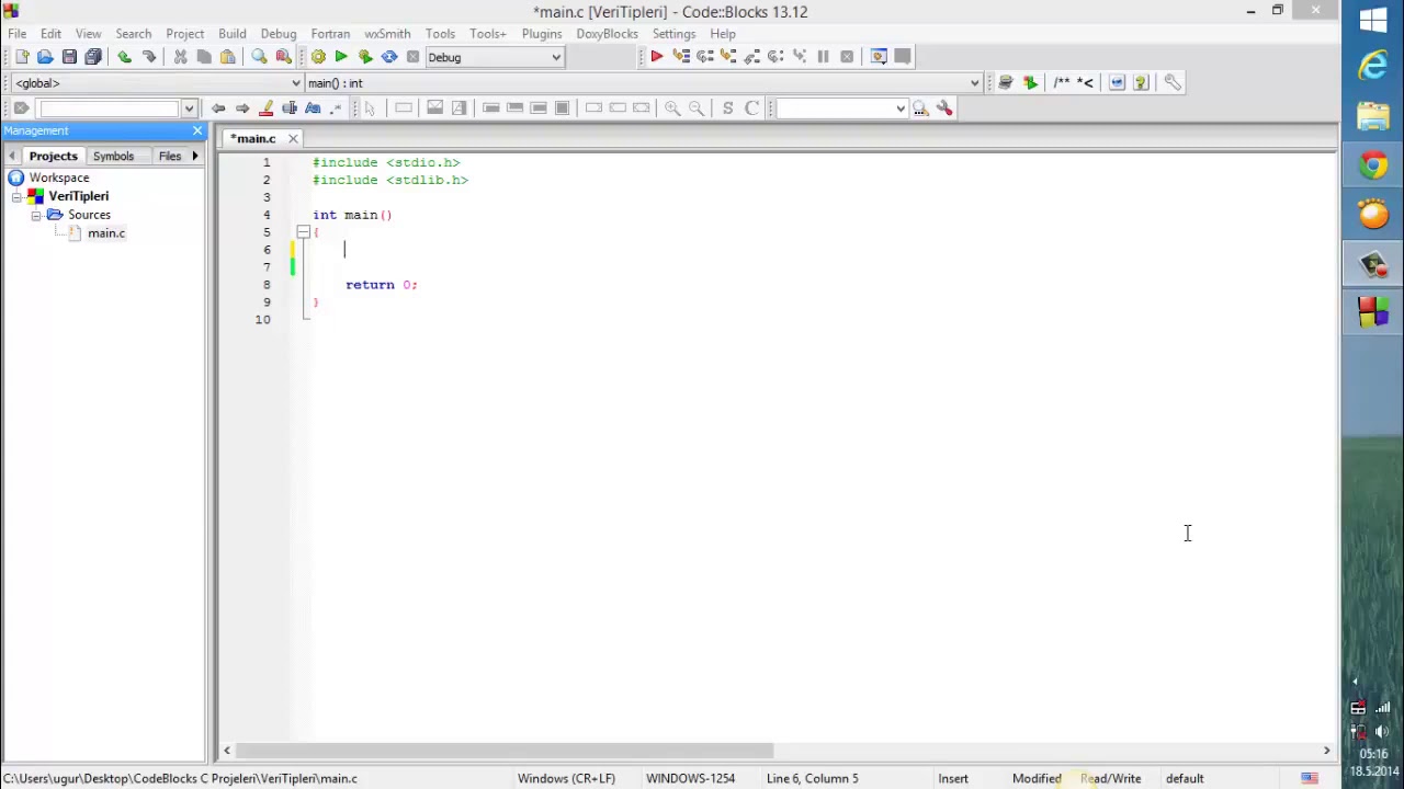 C kod DİLİ-VERİ TİPLERİNİ ANLATIM..? - YouTube